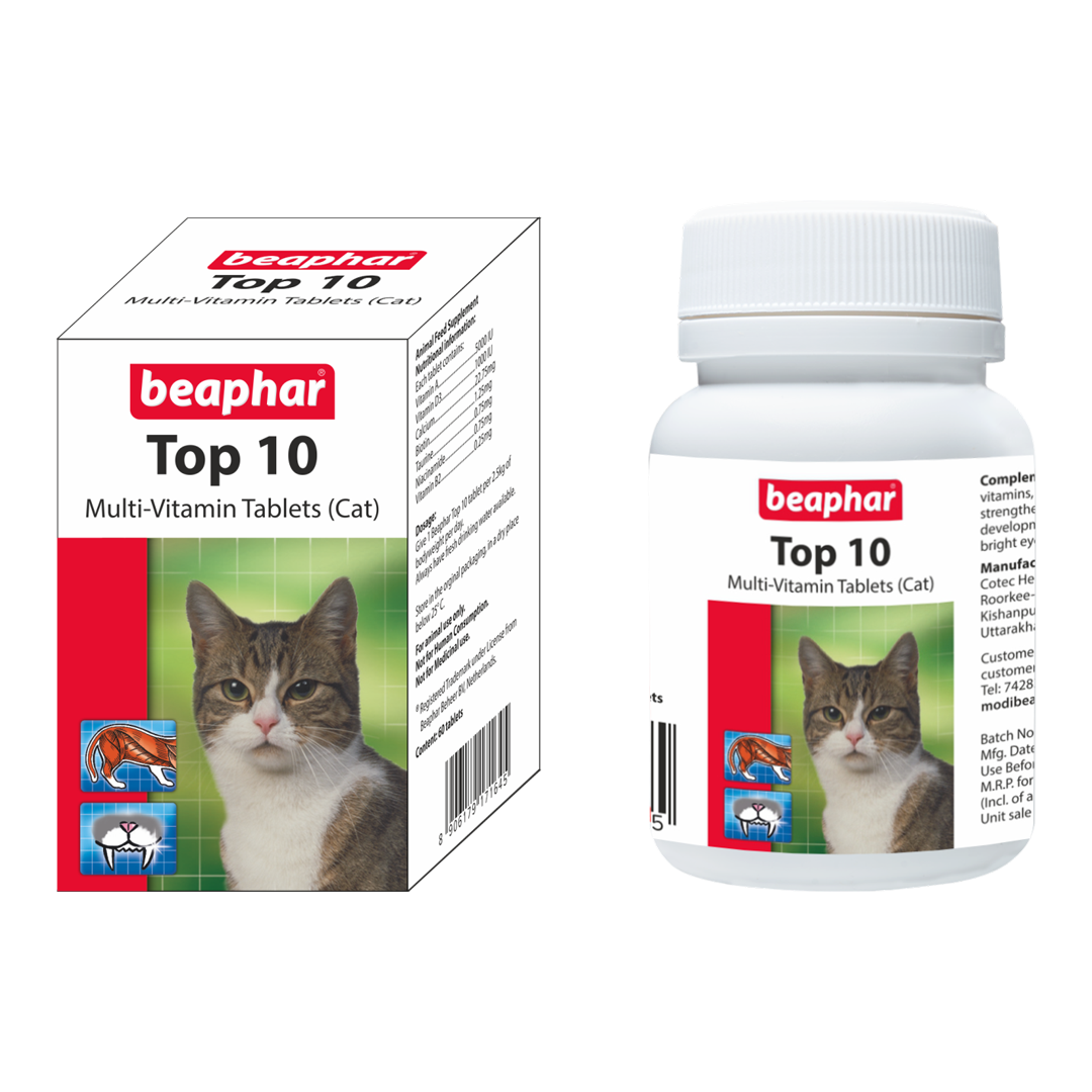 Beaphar Multi Vitamin Tablets Top 10 Cat