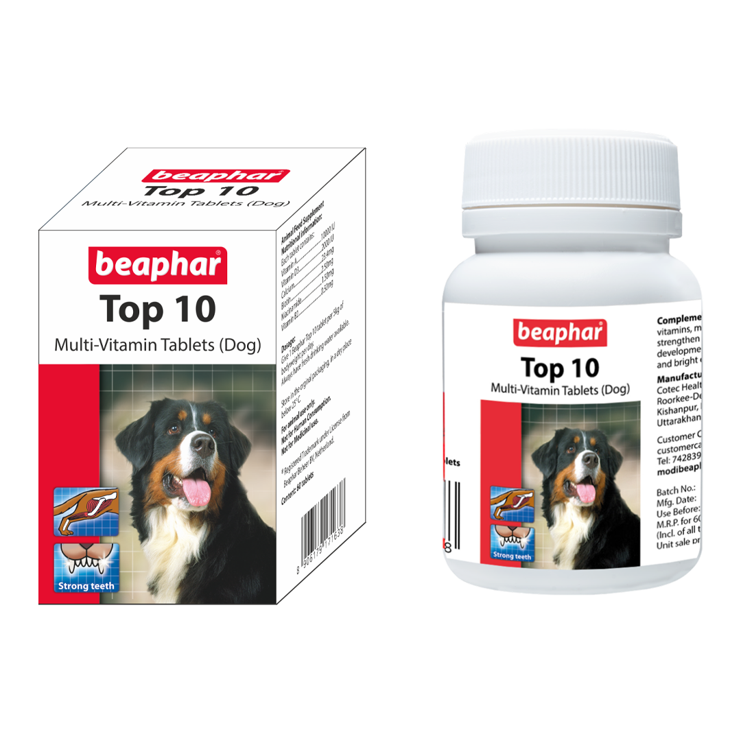 Beaphar Multi Vitamin Tablets Top 10 (Dogs)