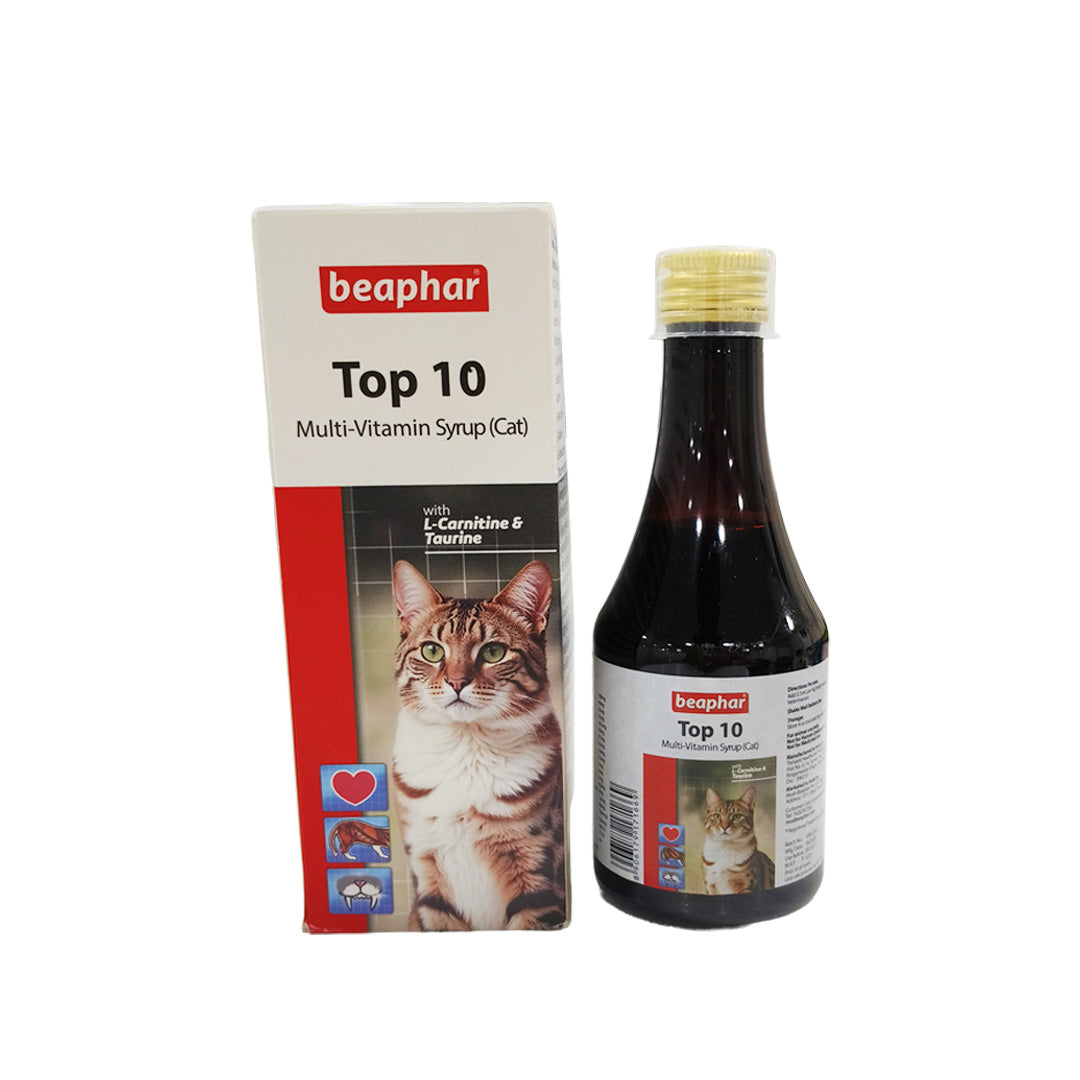 Beaphar TOP 10 Multi Vitamin Cat Syrup